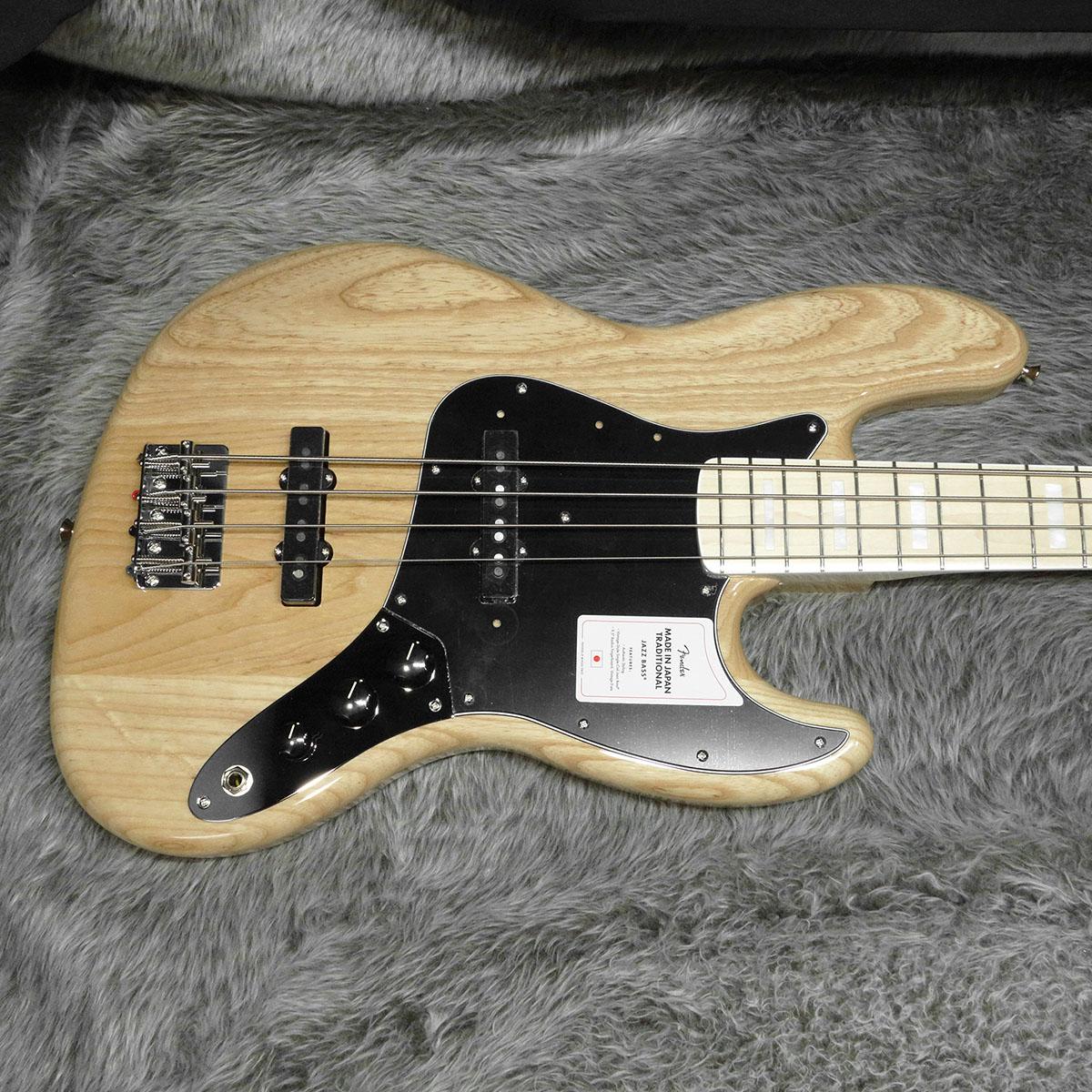 Made in Japan Traditional 70s Jazz Bass MN Natural Fender Japan