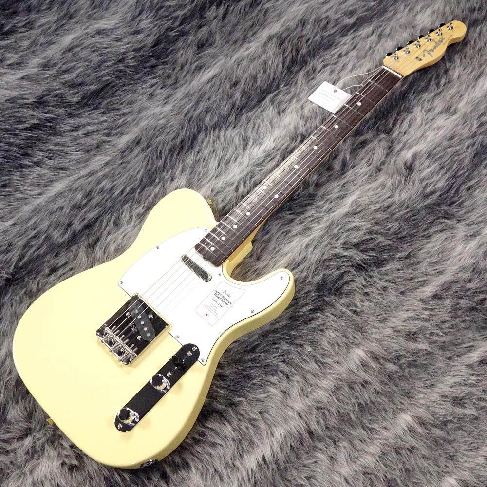 Made in Japan Traditional 60s Telecaster Vintage White Fender