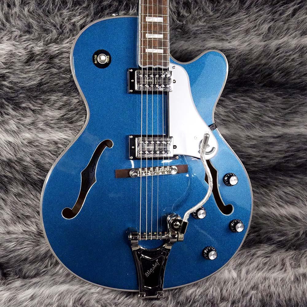Emperor Swingster Delta Blue Metallic Epiphone エレクトリック