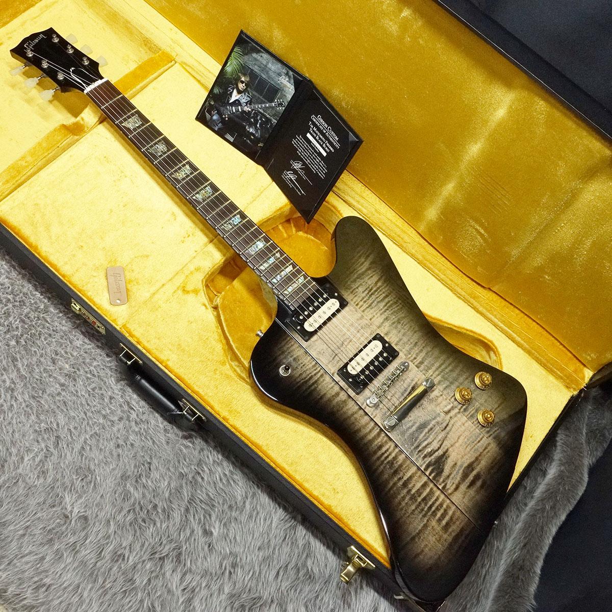 TAK Matsumoto Firebird Trans Black Gibson Custom Shop 