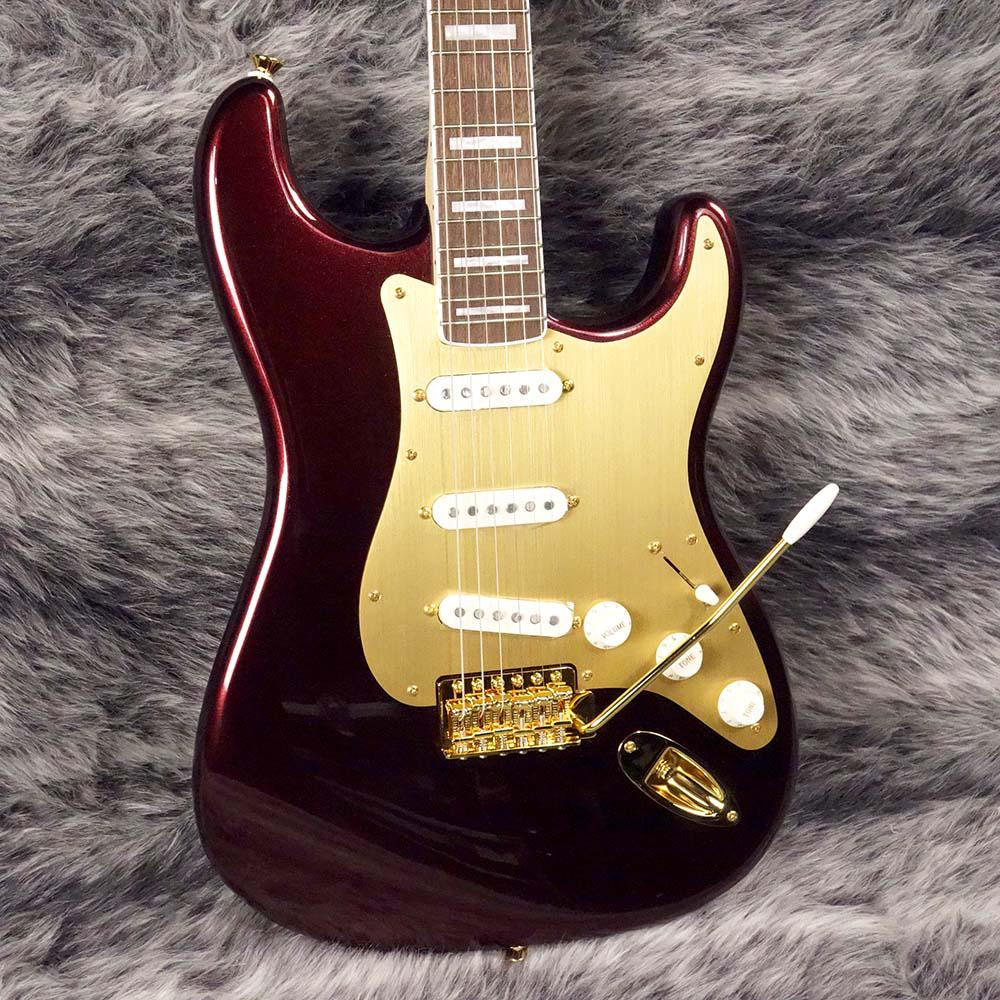 40th Anniversary Stratocaster Gold Edition Ruby Red Metallic