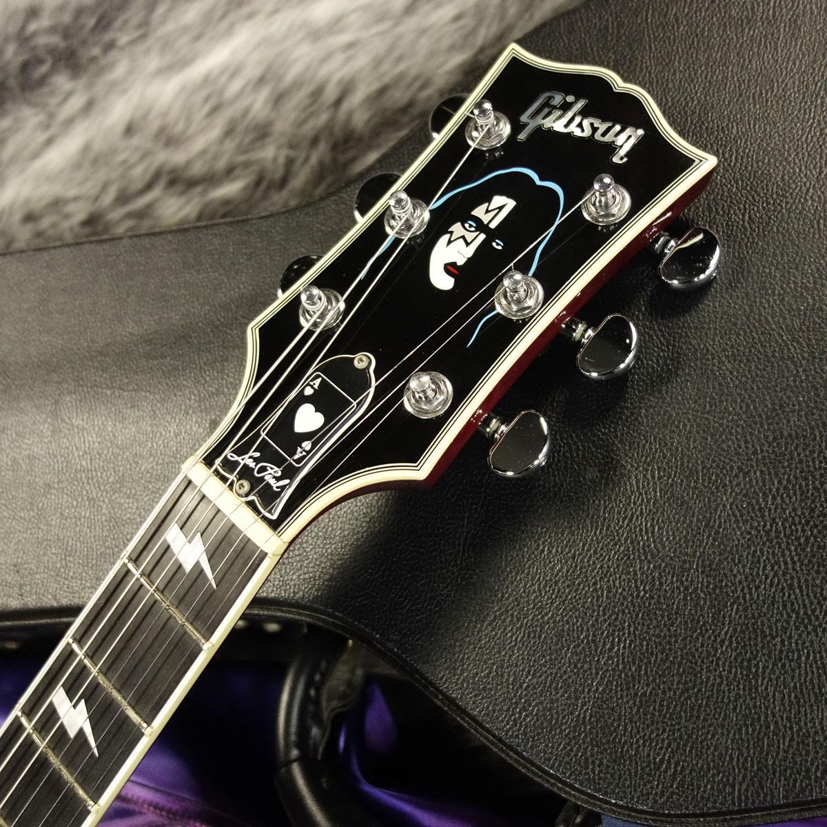 リ*ー様 ACE FREHLEY レスポールカスタム　ブラック Ace Frehley Signature Les Paul Custom 1997 Gibson エレクトリック