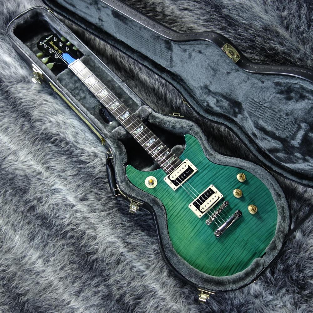 Tak Matsumoto DC Standard Plus Top Aqua Blue Epiphone