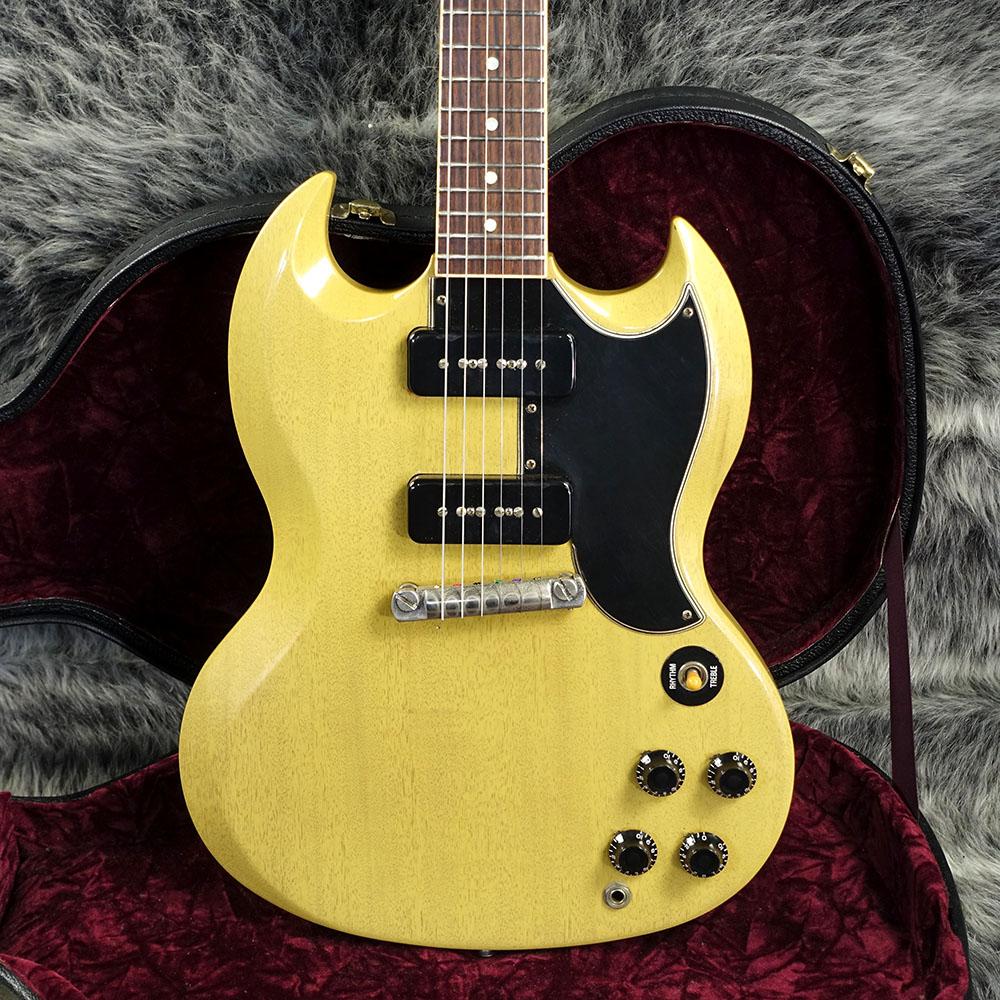 Special SG Gibson ギター Worn Custom Gibson Yellow TV VOS Reissue Special SG Collection Historic Yellow ギター