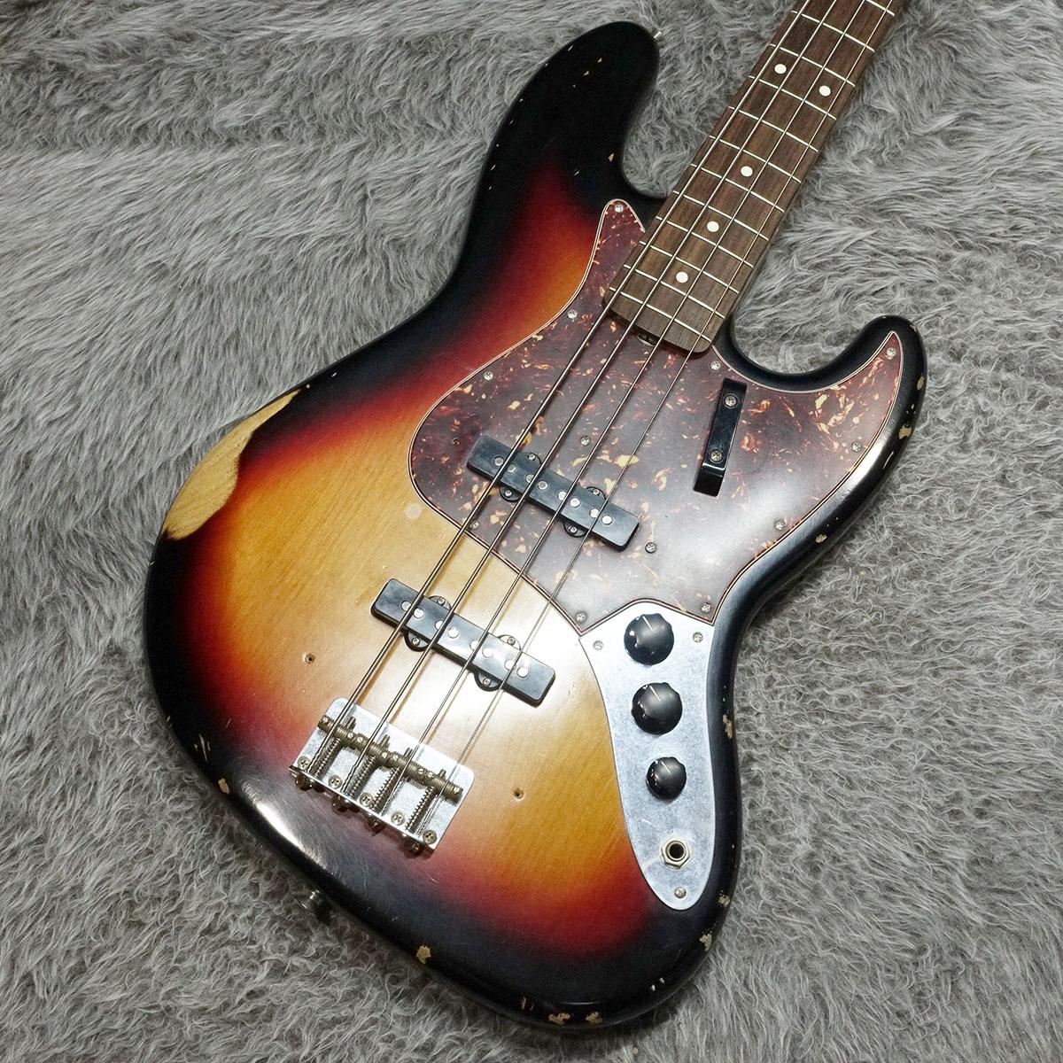 Road Worn 60s Jazz Bass RW 3-Color Sunburst Fender エレクトリック