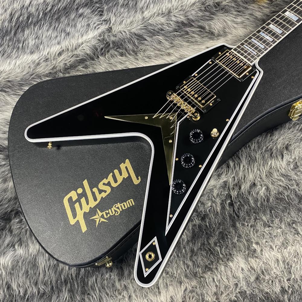 Flying V Custom Ebony Fingerboard Gloss Gibson Custom Shop