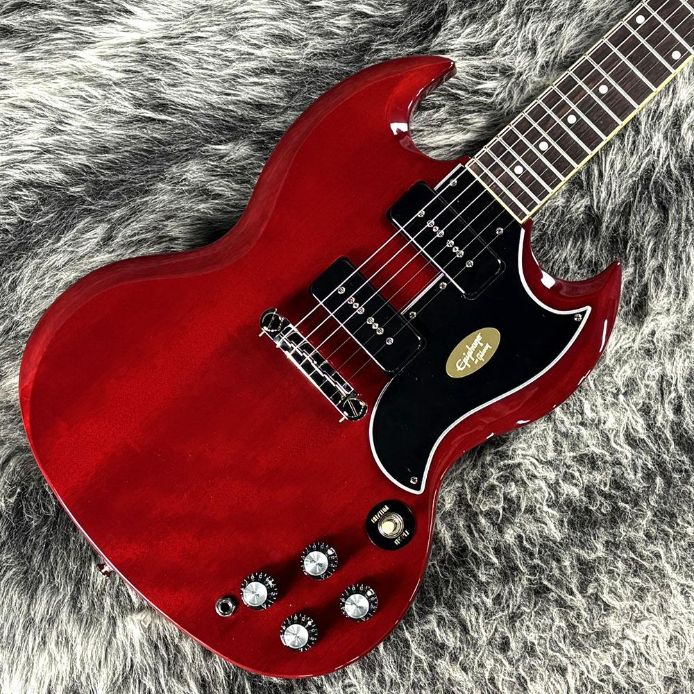 Inspired by Gibson SG Special P-90 Cherry Red Epiphone