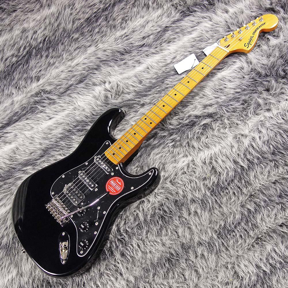 Classic Vibe 70s Stratocaster HSS Black Squier エレクトリック
