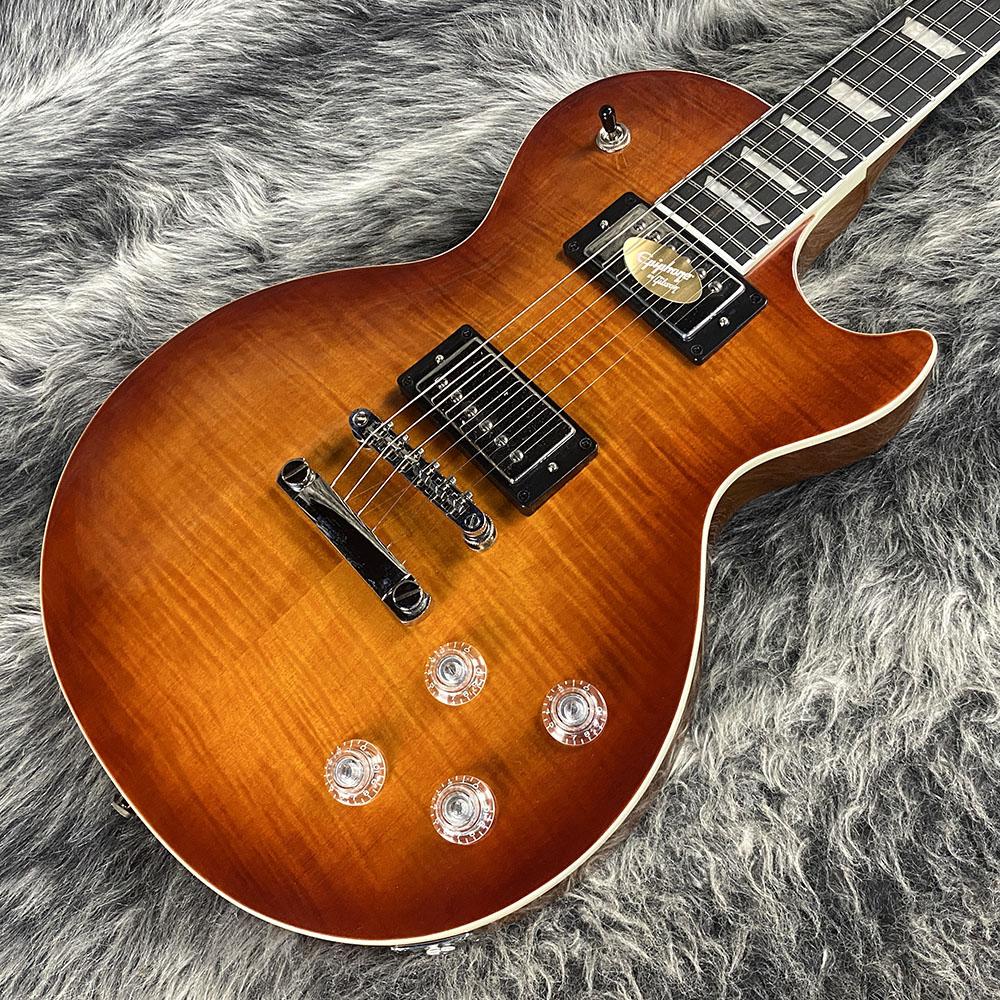 美品 Epiphone Les Paul レスポール 57CH 良杢 Les Paul Modern Figured Mojave Burst Epiphone エレクトリックギター