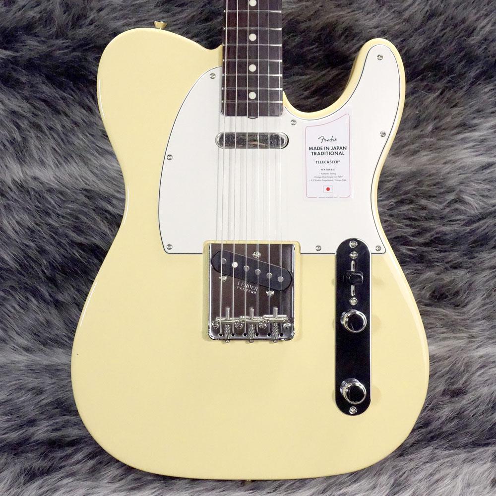 Made in Japan Traditional 60s Telecaster Vintage White Fender