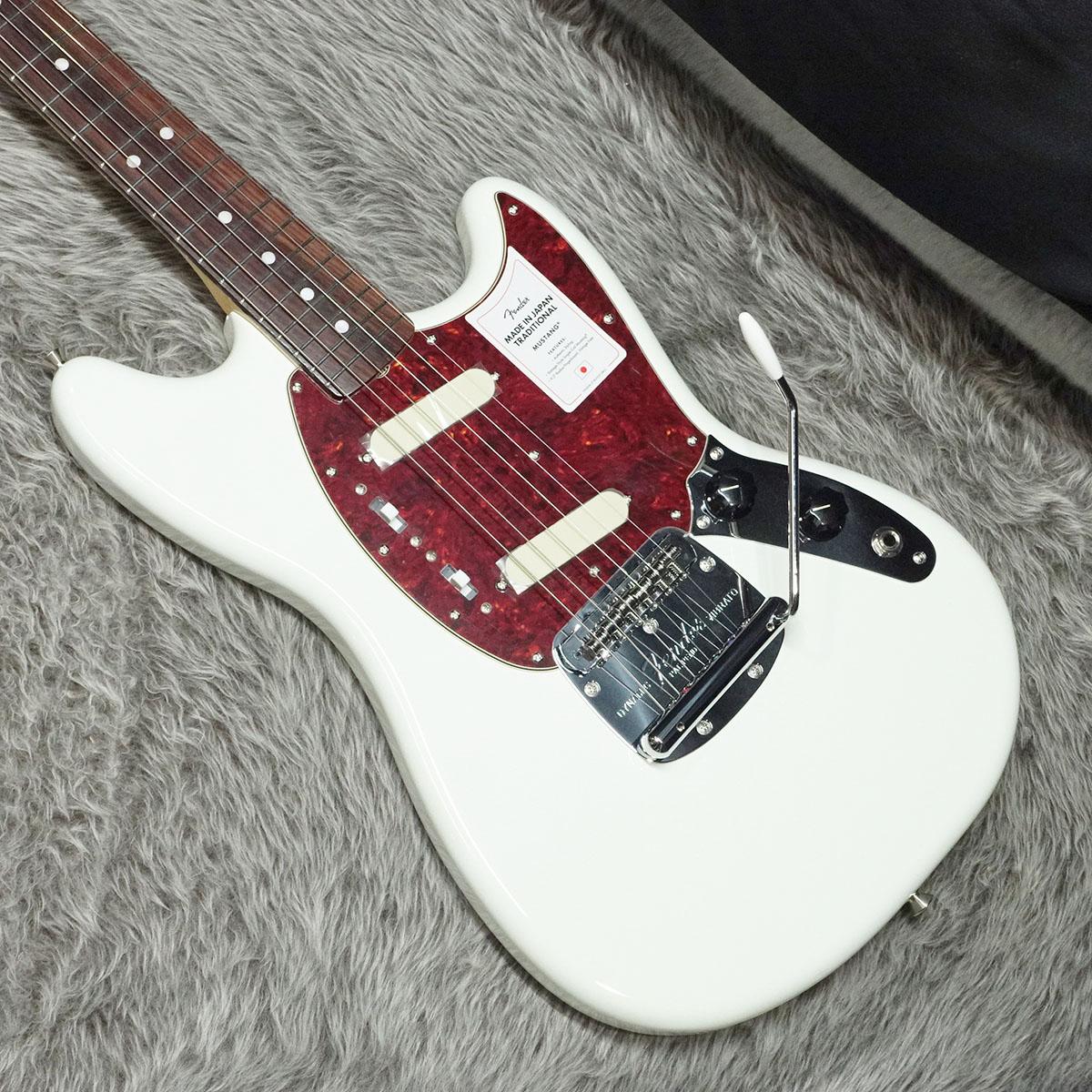Made in Japan Traditional 60s Mustang RW Olympic White Fender