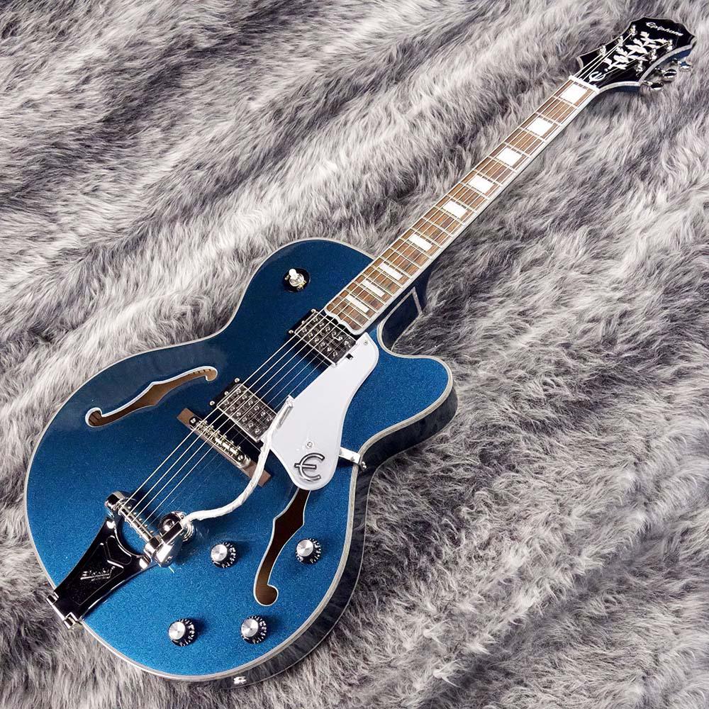 Emperor Swingster Delta Blue Metallic Epiphone エレクトリック