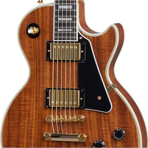 Les Paul Custom Koa Natural Epiphone エレクトリックギター レス