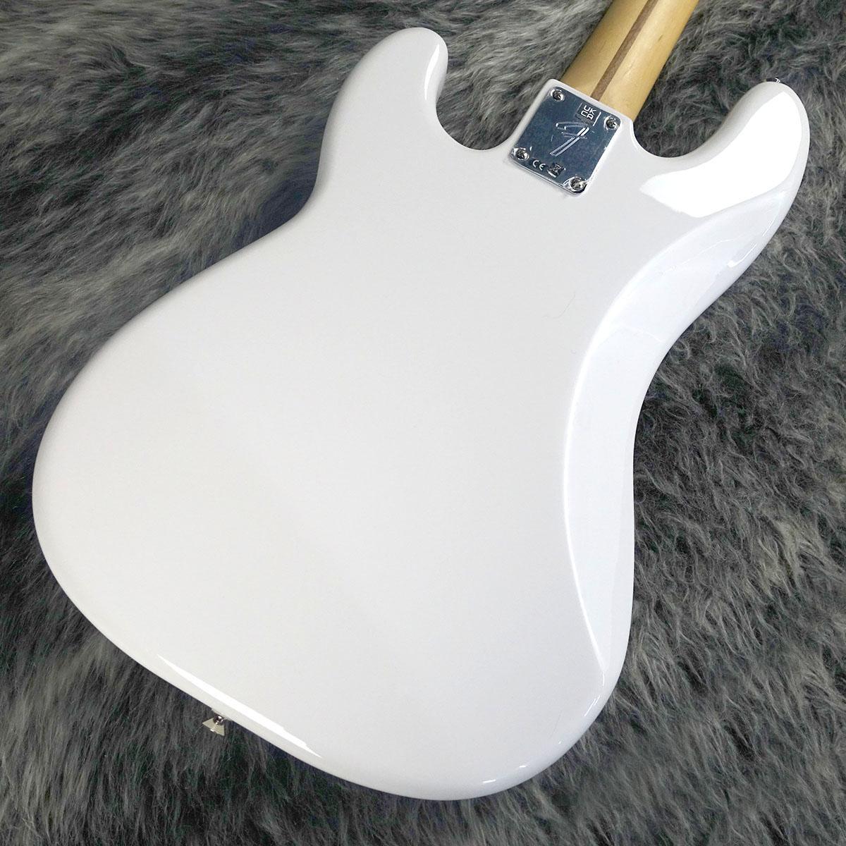 Player Precision Bass Maple Fingerboard Polar White Fender Mexico