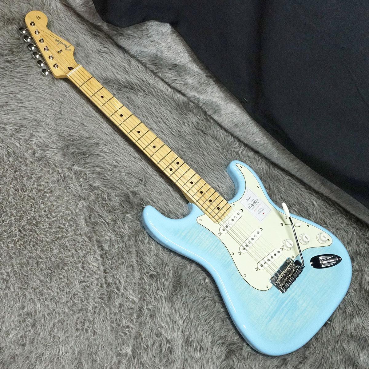 2024 Collection Made in Japan Hybrid II Stratocaster MN Flame 