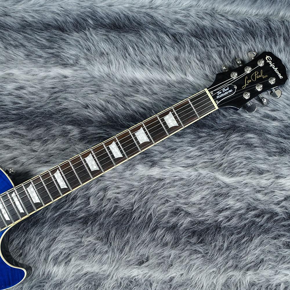 Les Paul Standard Plus Top Pro Trans Blue Epiphone エレクトリック
