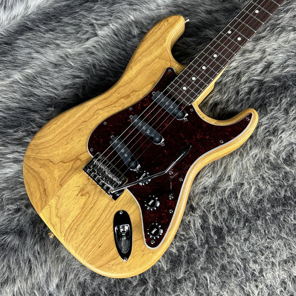 FenderJapan ストラトキャスター アッシュナチュラル Made in Japan Limited Stratocaster Raw Ash Rosewood Fingerboard