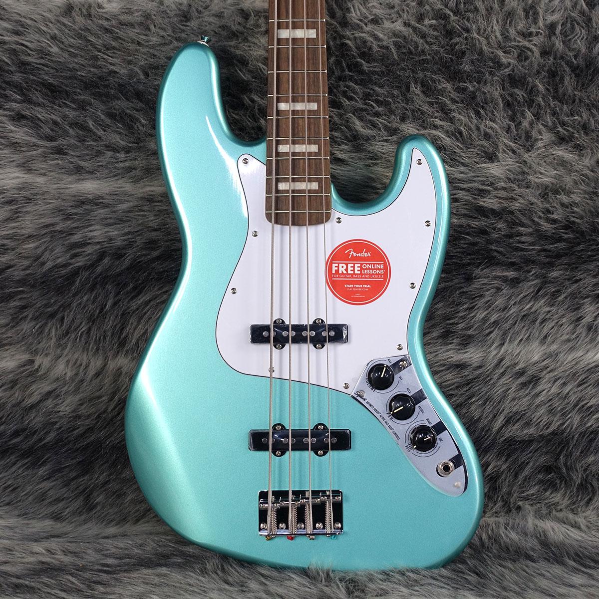 エレキベース JBタイプ（アクティブ） Affinity Series Active Jazz Bass Mystic Sea Foam Green Squier