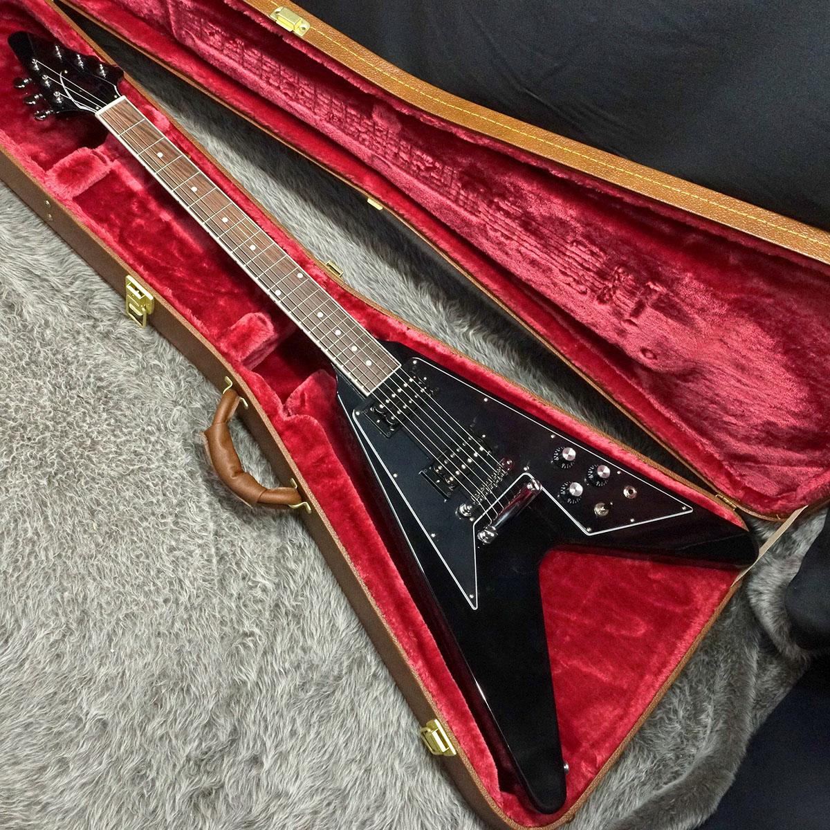 Exclusive 70s Flying V Ebony Gibson エレクトリックギター Vタイプ