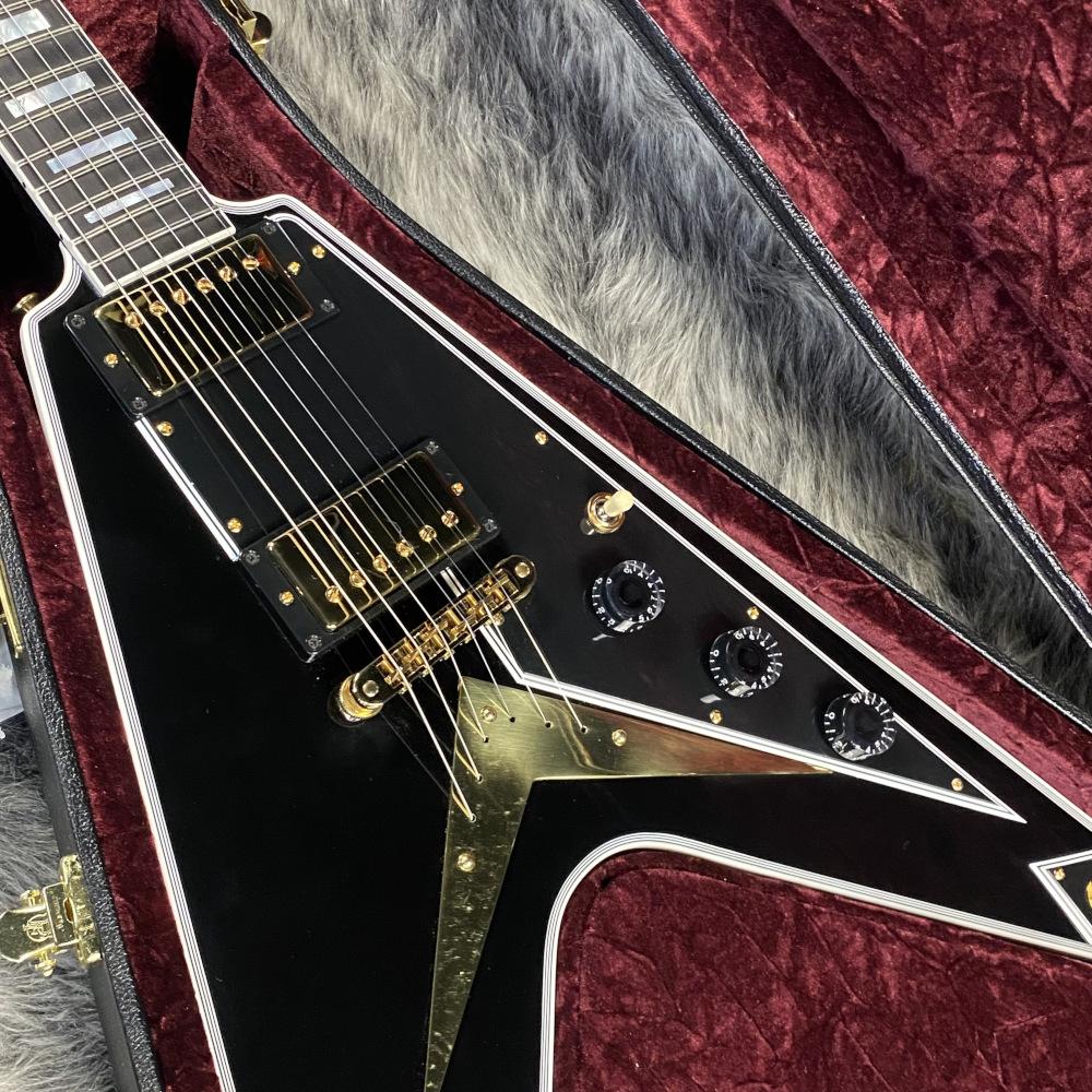 Flavor フライングVカスタムタイプ Flying V Custom Ebony Fingerboard Gloss Gibson Custom Shop