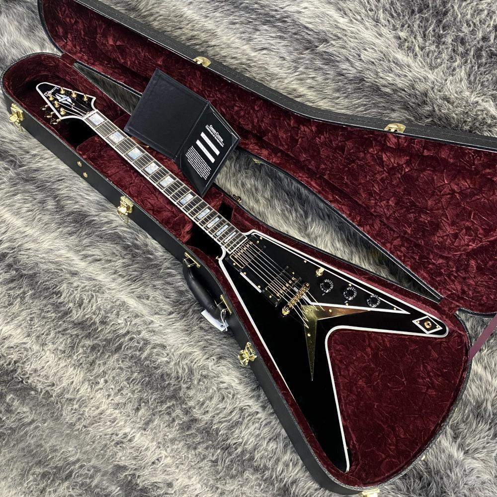 Flying V Custom Ebony Fingerboard Gloss Gibson Custom Shop