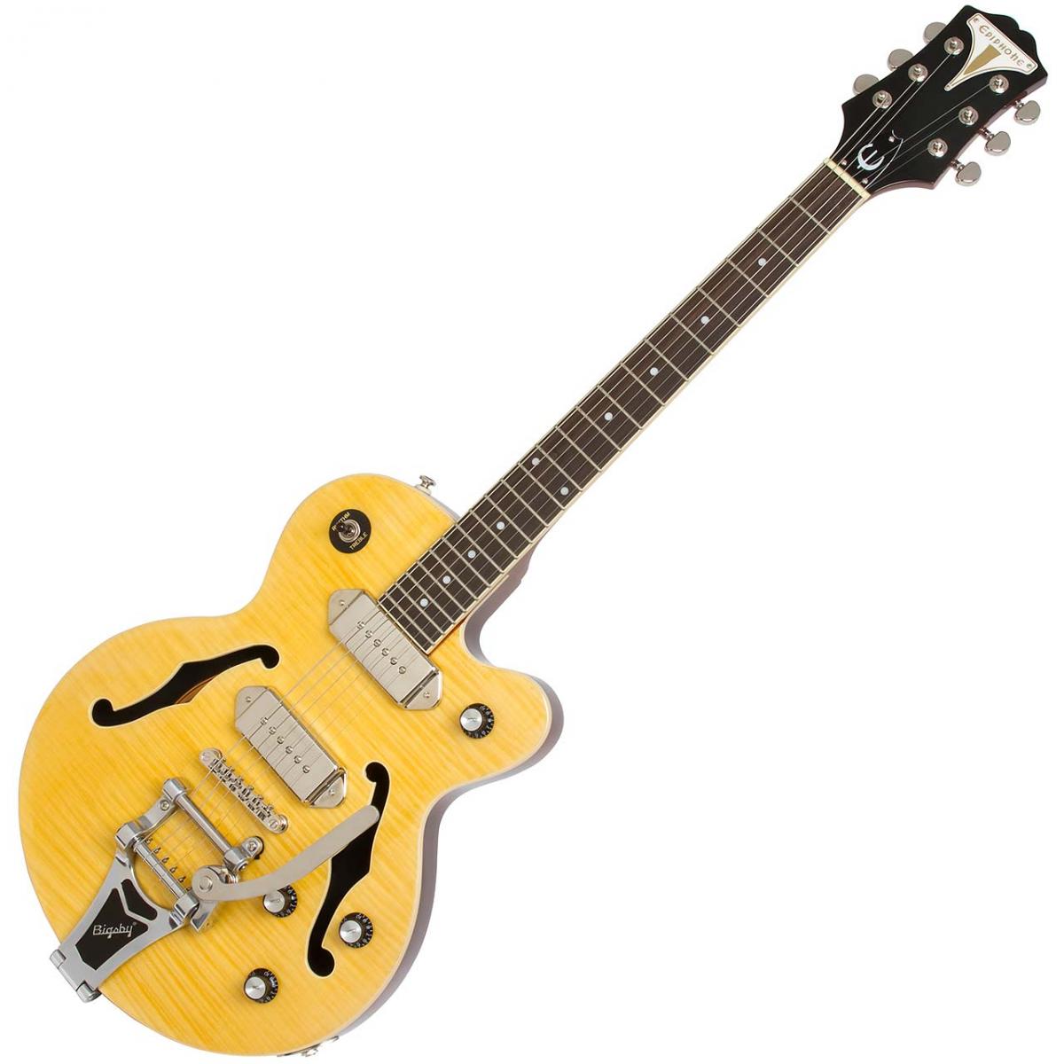 Wildkat (Bigsby) Antique Natural Epiphone エレクトリックギター
