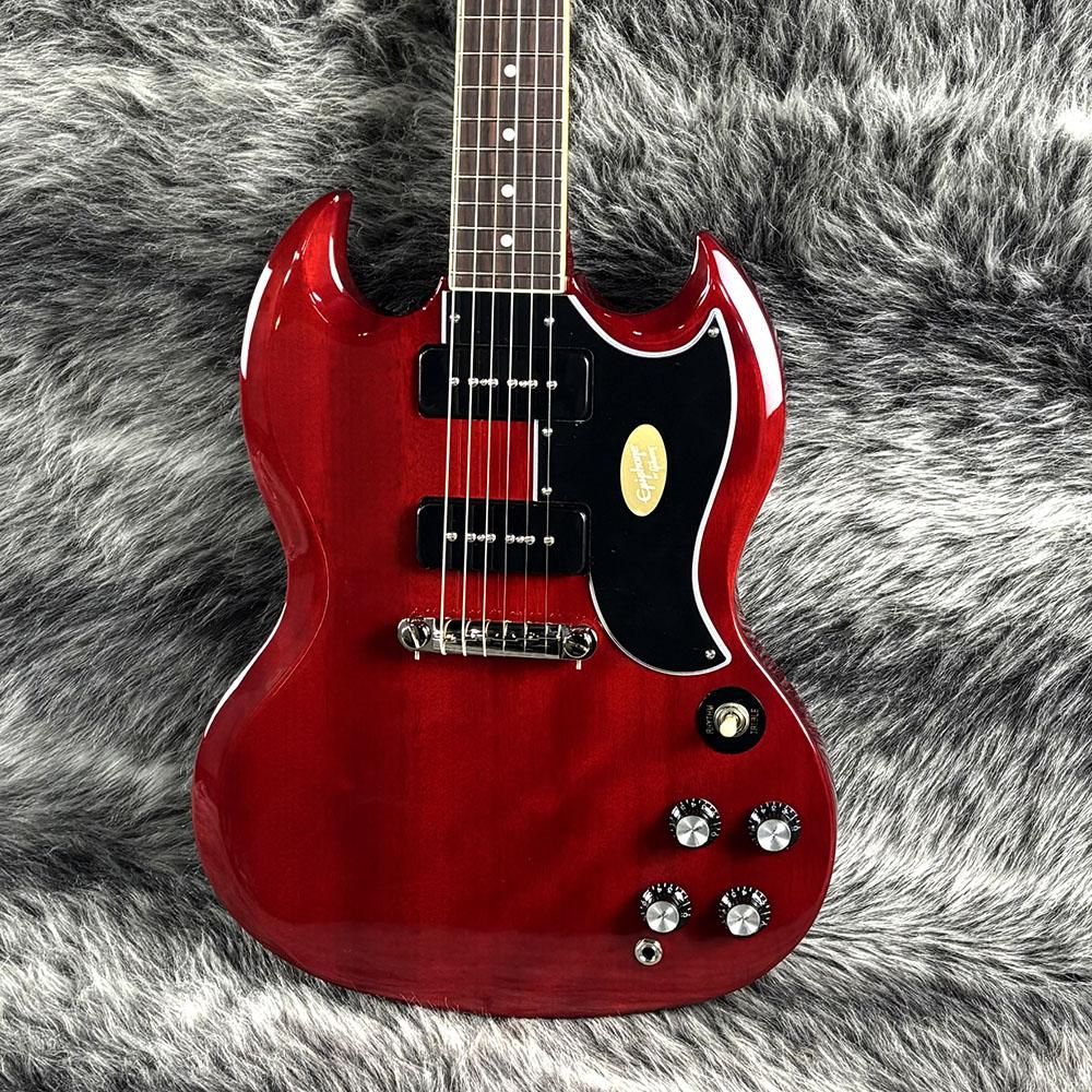 Inspired by Gibson SG Special P-90 Cherry Red Epiphone