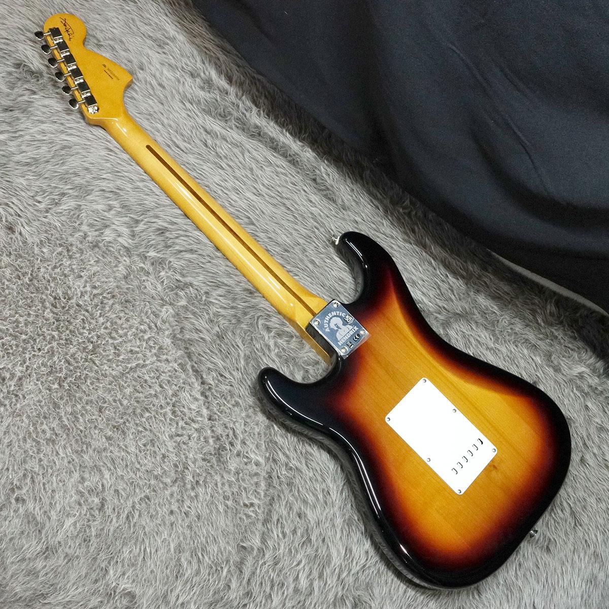Jimi Hendrix Stratocaster MN 3-Color Sunburst Fender