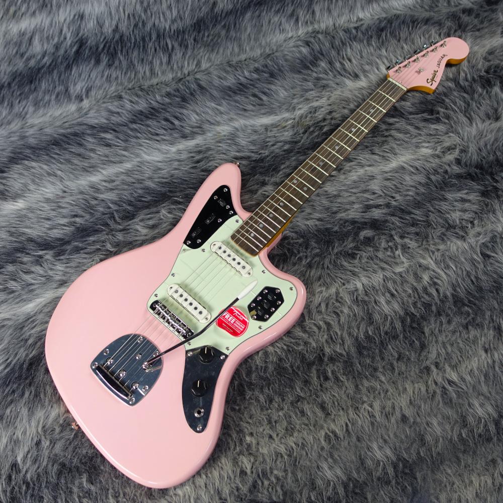 Pink squier online jaguar