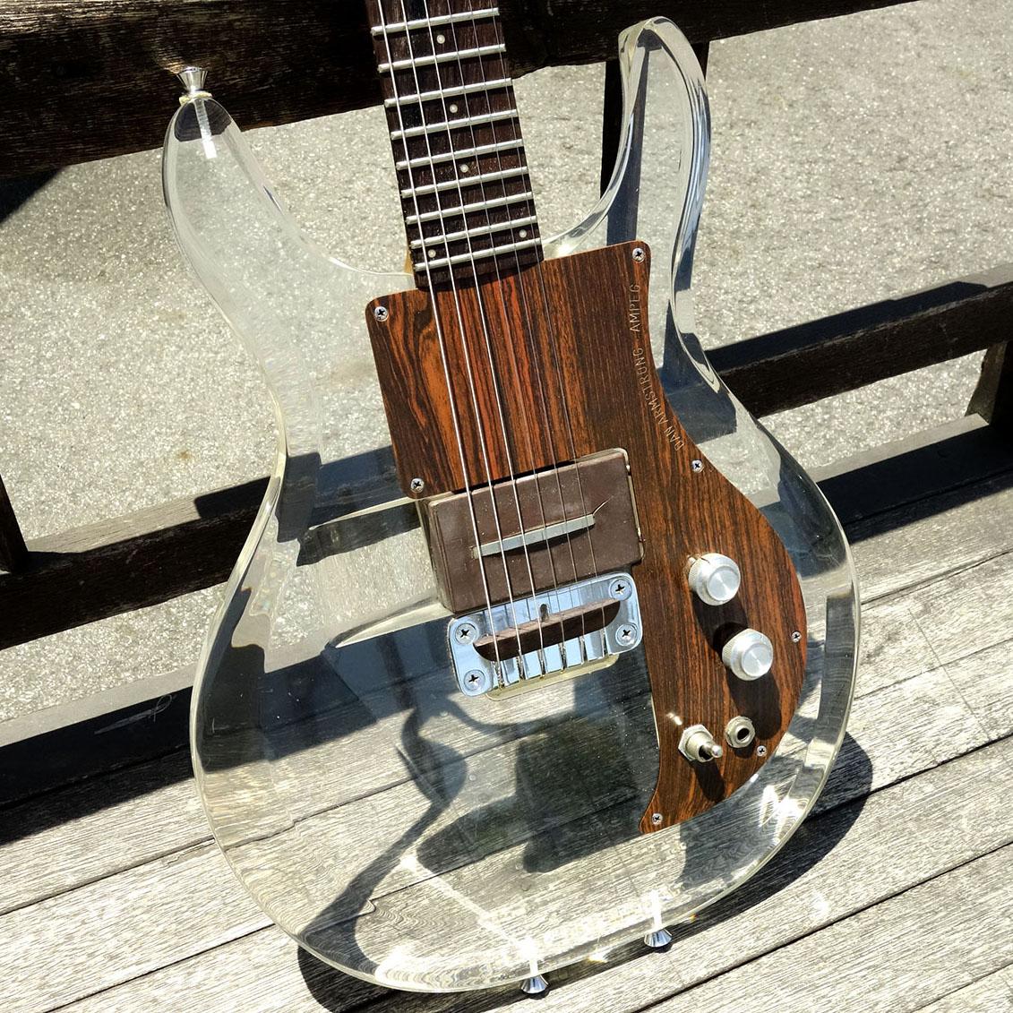Ampeg Dan Armstrong Lucite Guitar 1969s 【First Year！】 <アンペグ ...