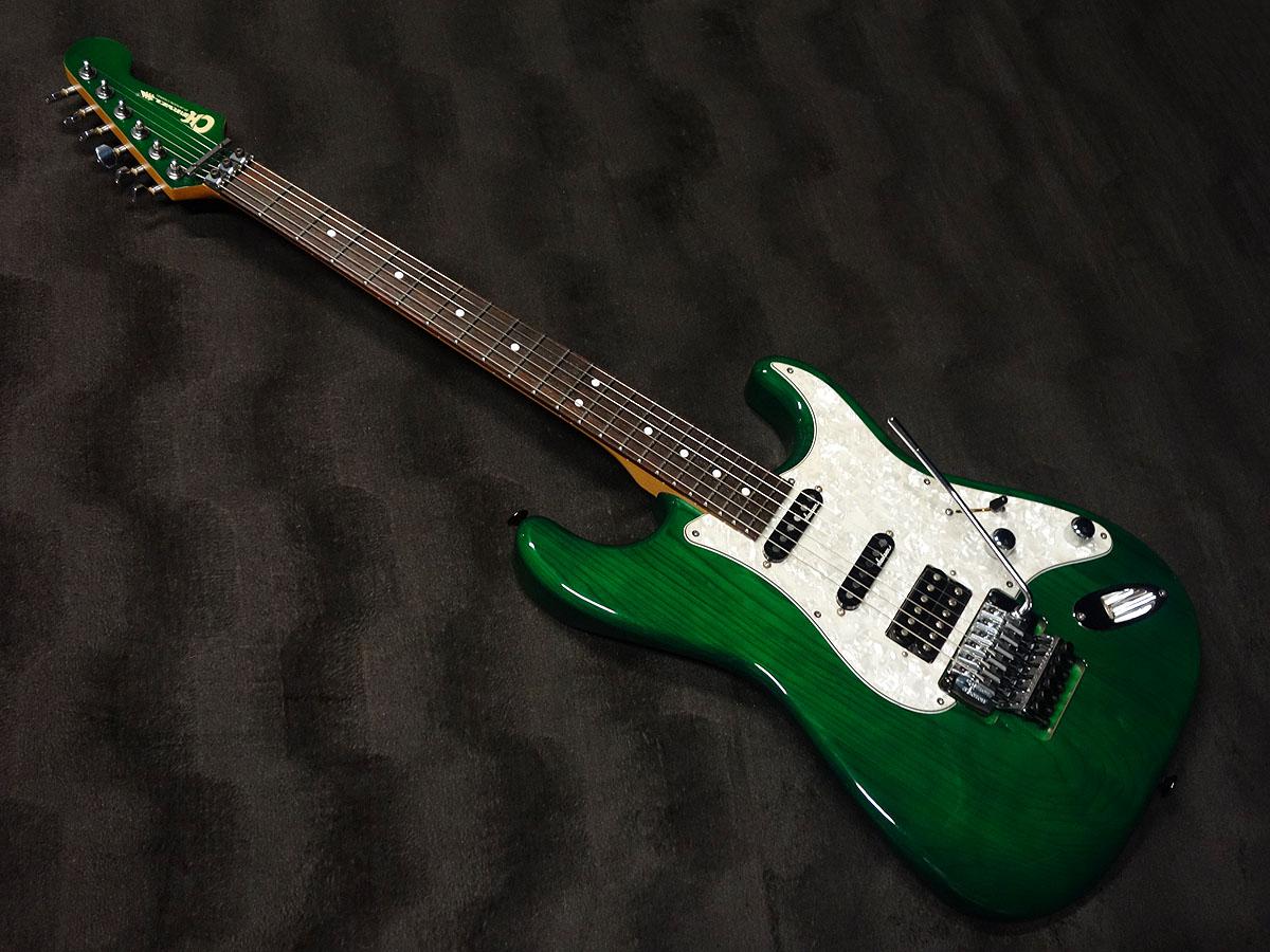 Charvel CST-08 See Through Green/MH <シャーベル>｜平野楽器 ロッキン オンラインストア