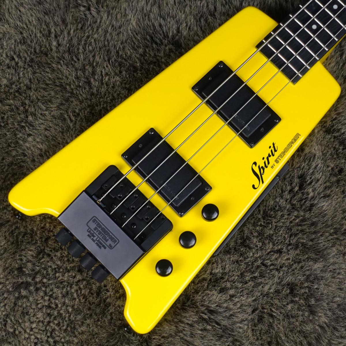 Steinberger Spirit XT-2 Standard Bass Hot Rod Yellow【ストリング