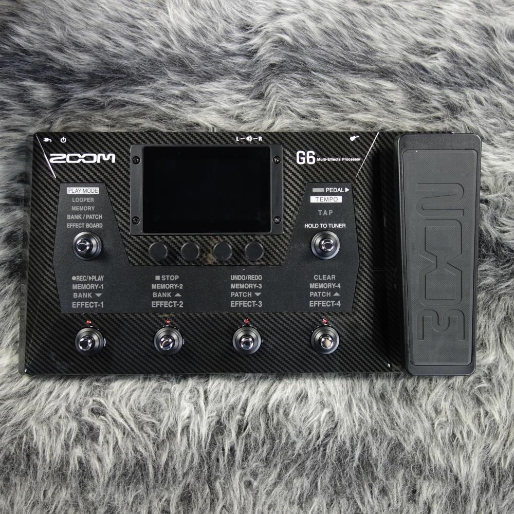 ZOOM G6 Multi-Effects Processor <ズーム>｜平野楽器 ロッキン