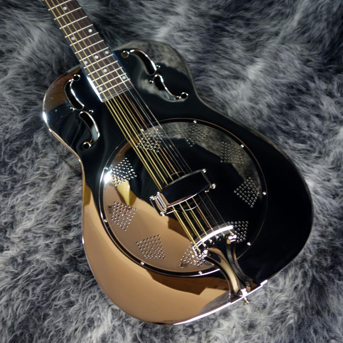 Vintage Guitars AMG1 Resonator Guitar Chrome｜平野楽器 ロッキン オンラインストア