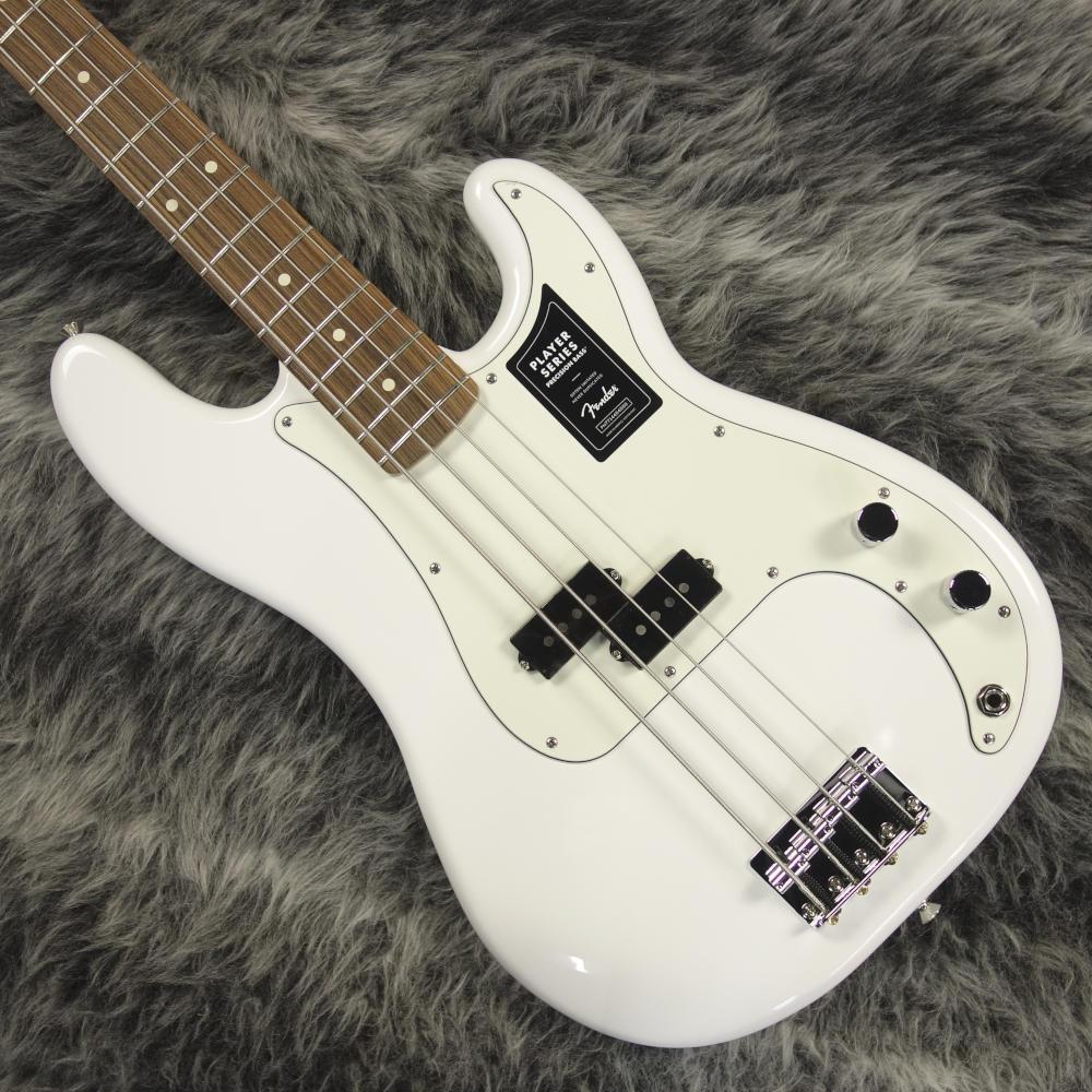 Fender Mexico Player Precision Bass PF Polar White