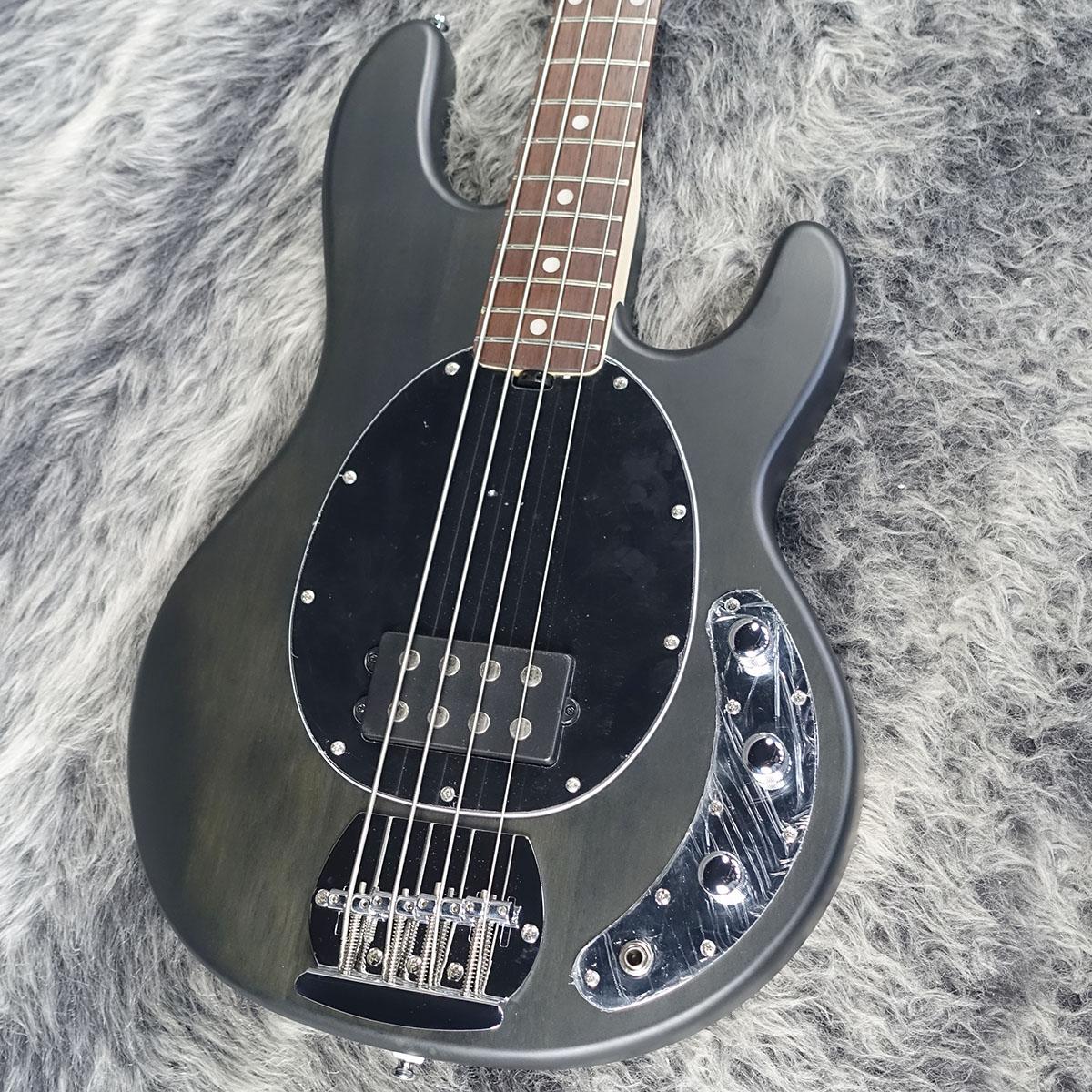 Sterling by MUSIC MAN Sub Stingray Ray4 Trans Black Satin 