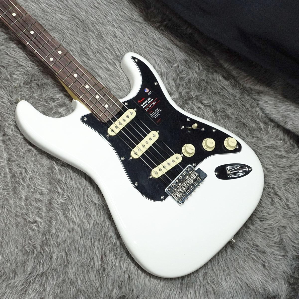 American Performer Stratocaster RW Arctic White