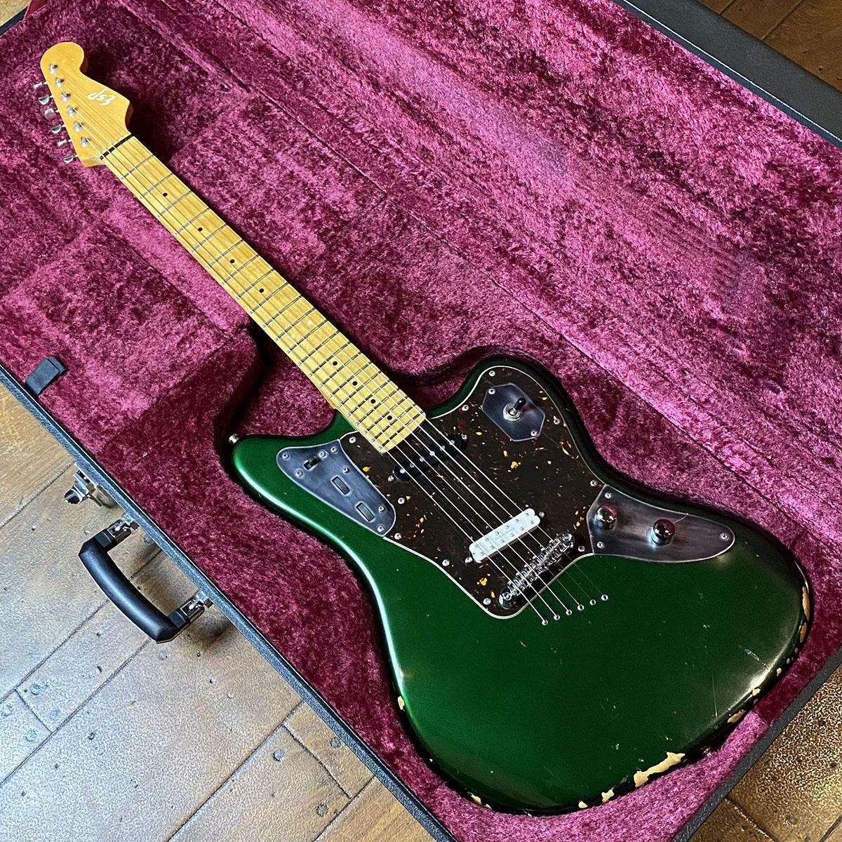 ESP Custom Jaguar Type Metallic Green <イーエスピー>｜平野楽器 ロッキン オンラインストア