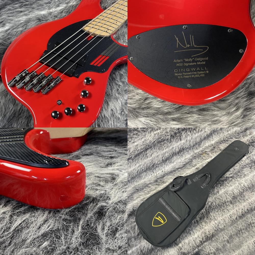 Dingwall NG-2 5st Adam ”Nolly” Getgood Signature Model Ferrari Red