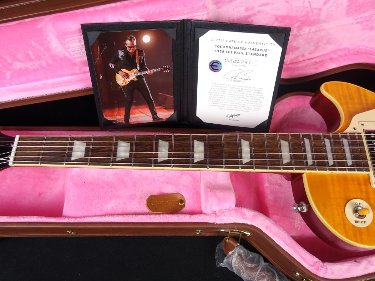 Epiphone Joe Bonamassa Lazarus 1959 Les Paul Standard 2021 <エピフォン>｜平野楽器  ロッキン オンラインストア