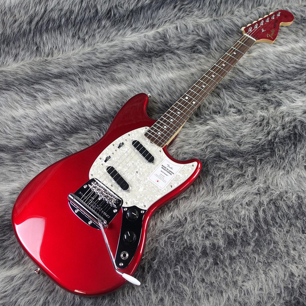 Fender Made in Japan Traditional II 70s Mustang Candy Apple Red