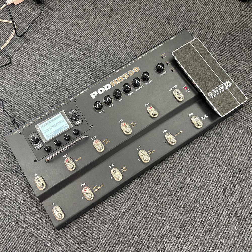 Line6 POD HD500 <ラインシックス>｜平野楽器 ロッキン