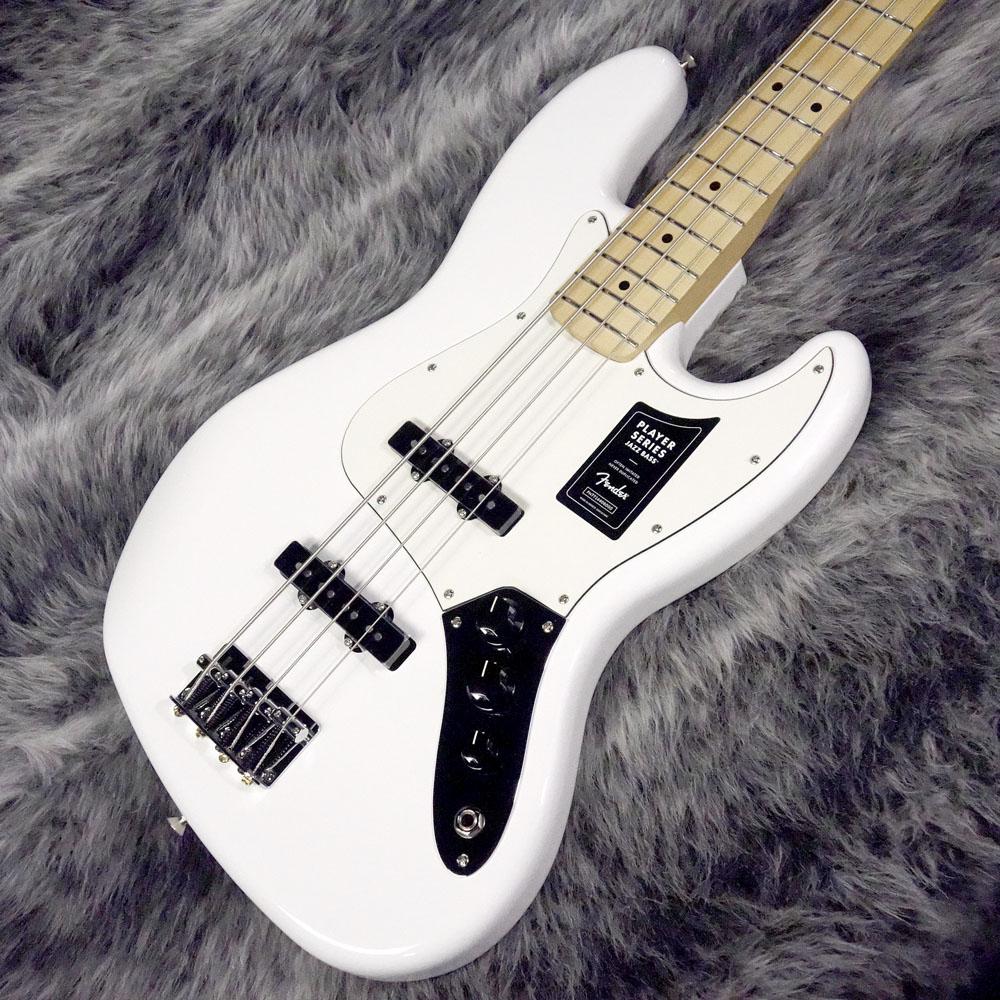 Fender Mexico Player Jazz Bass Polar White/M｜平野楽器 ロッキン