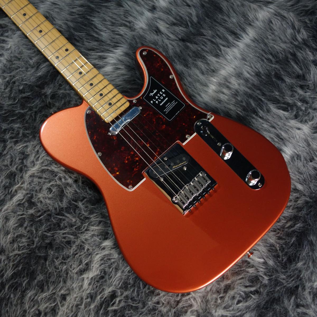 Fender Mexico Player Plus Telecaster Aged Candy Apple Red ...