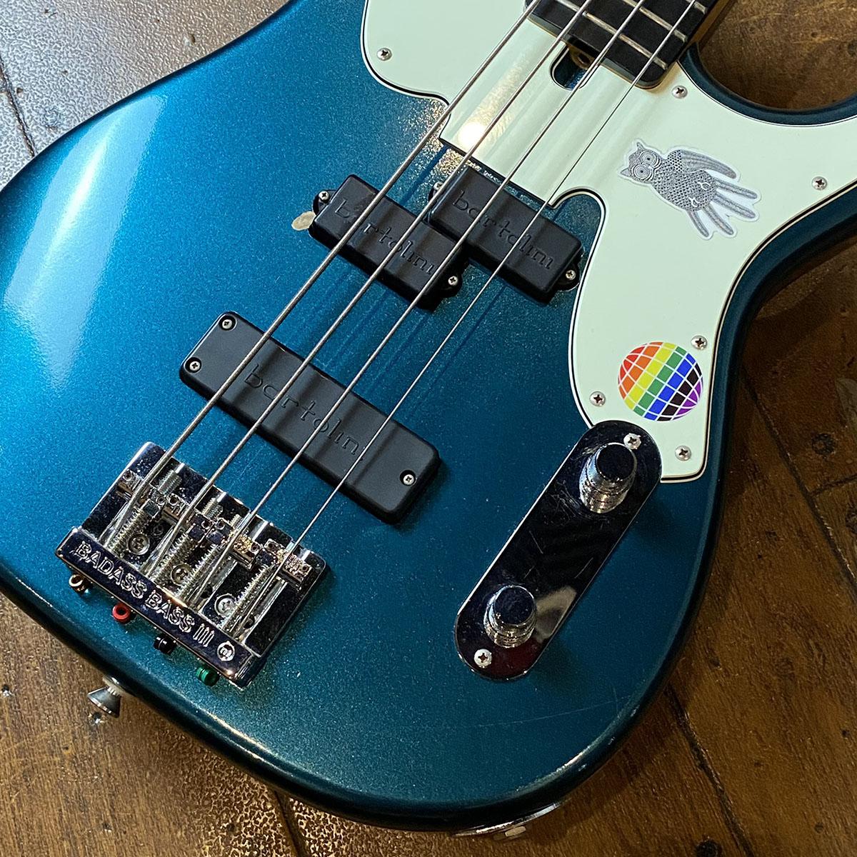 Moon GM OKAMINE MODEL #1 w/Badass Bass III Blue Turquoise <ムーン ...