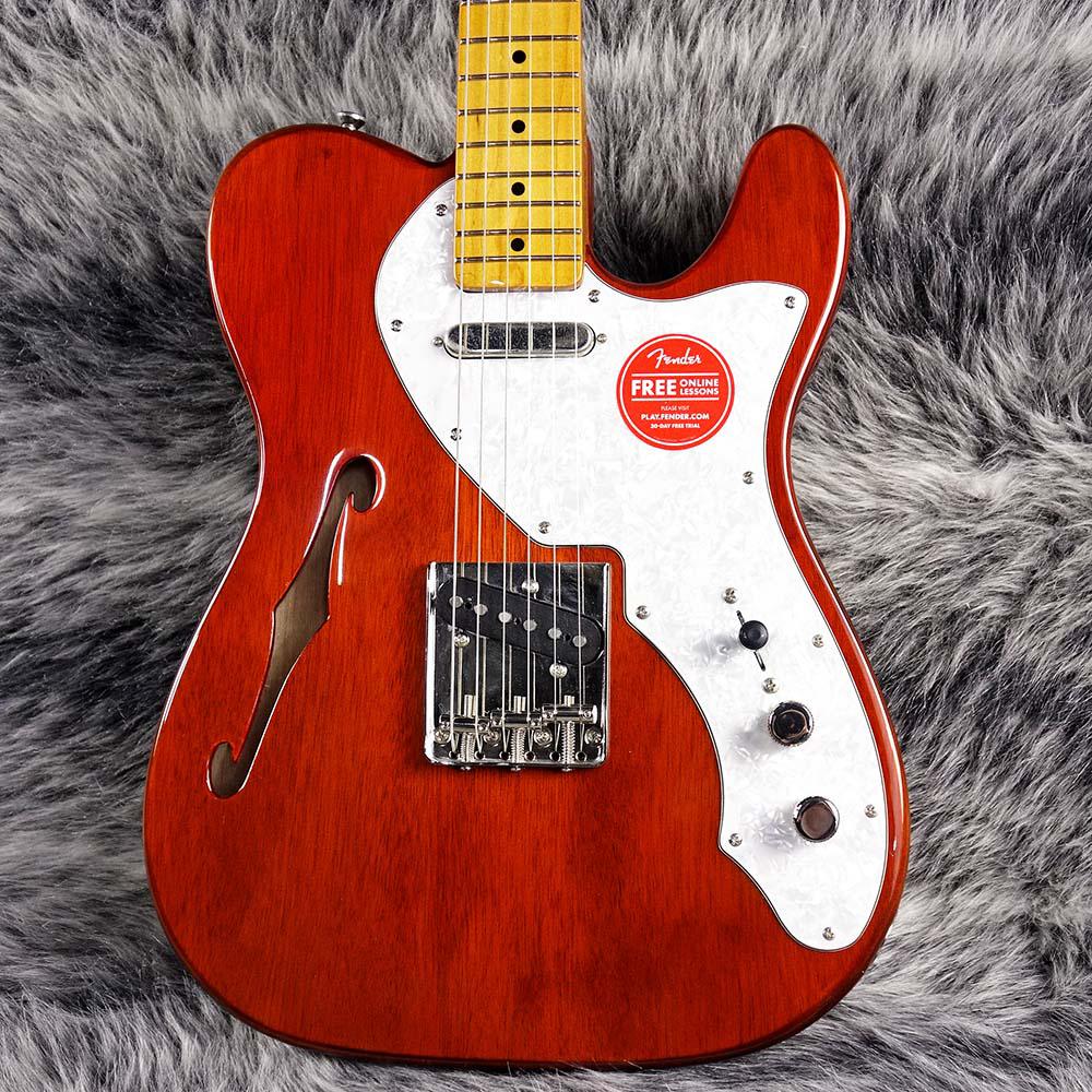 Squier Classic Vibe 60s Telecaster Thinline Natural u003cスクワイアu003e｜平野楽器 ロッキン  オンラインストア