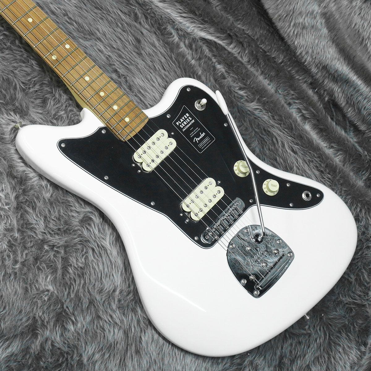 Fender Player Jazzmaster PF Polar White 《アウトレット》｜平野楽器 ロッキン オンラインストア