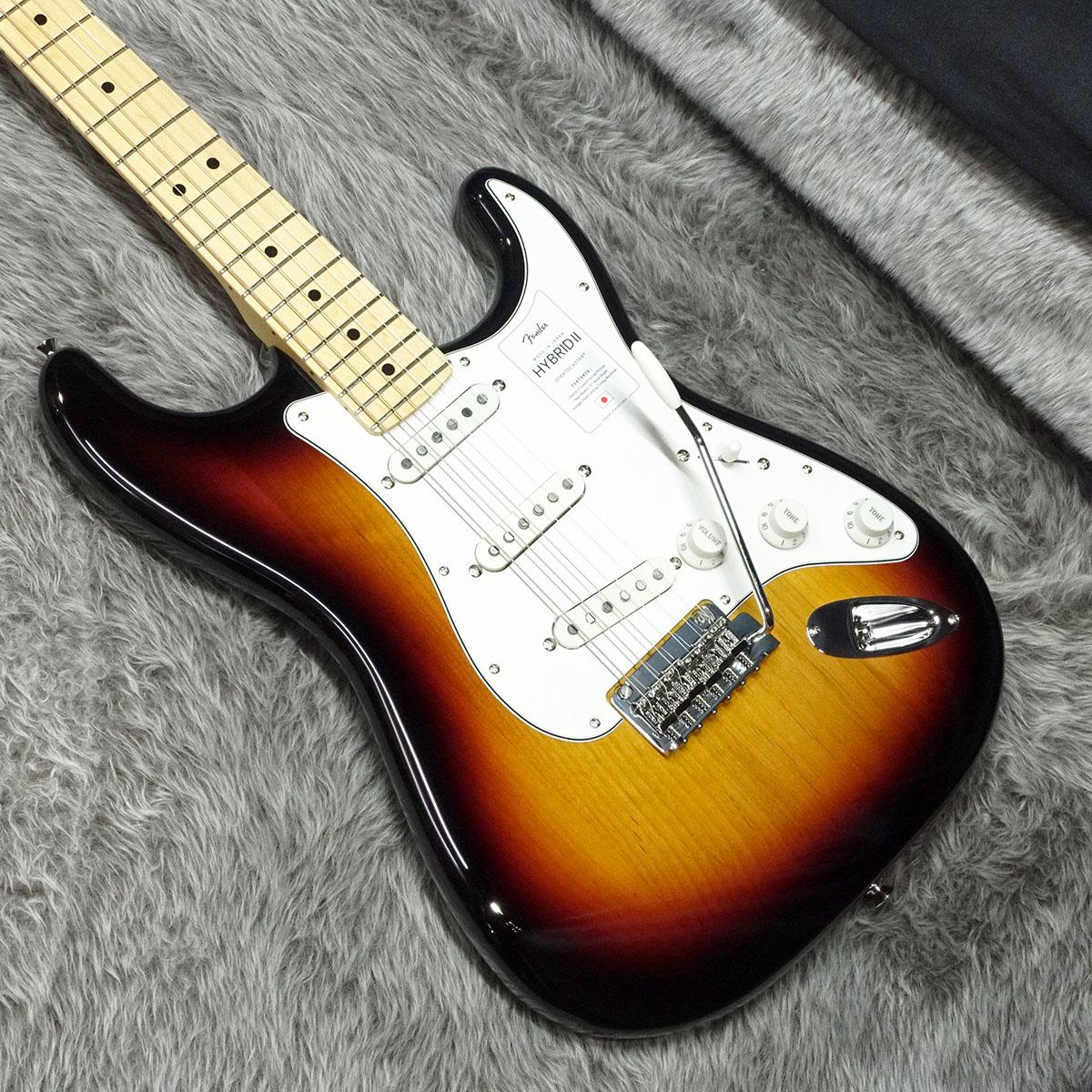 Fender Made in Japan Hybrid II Stratocaster MN 3-Color Sunburst