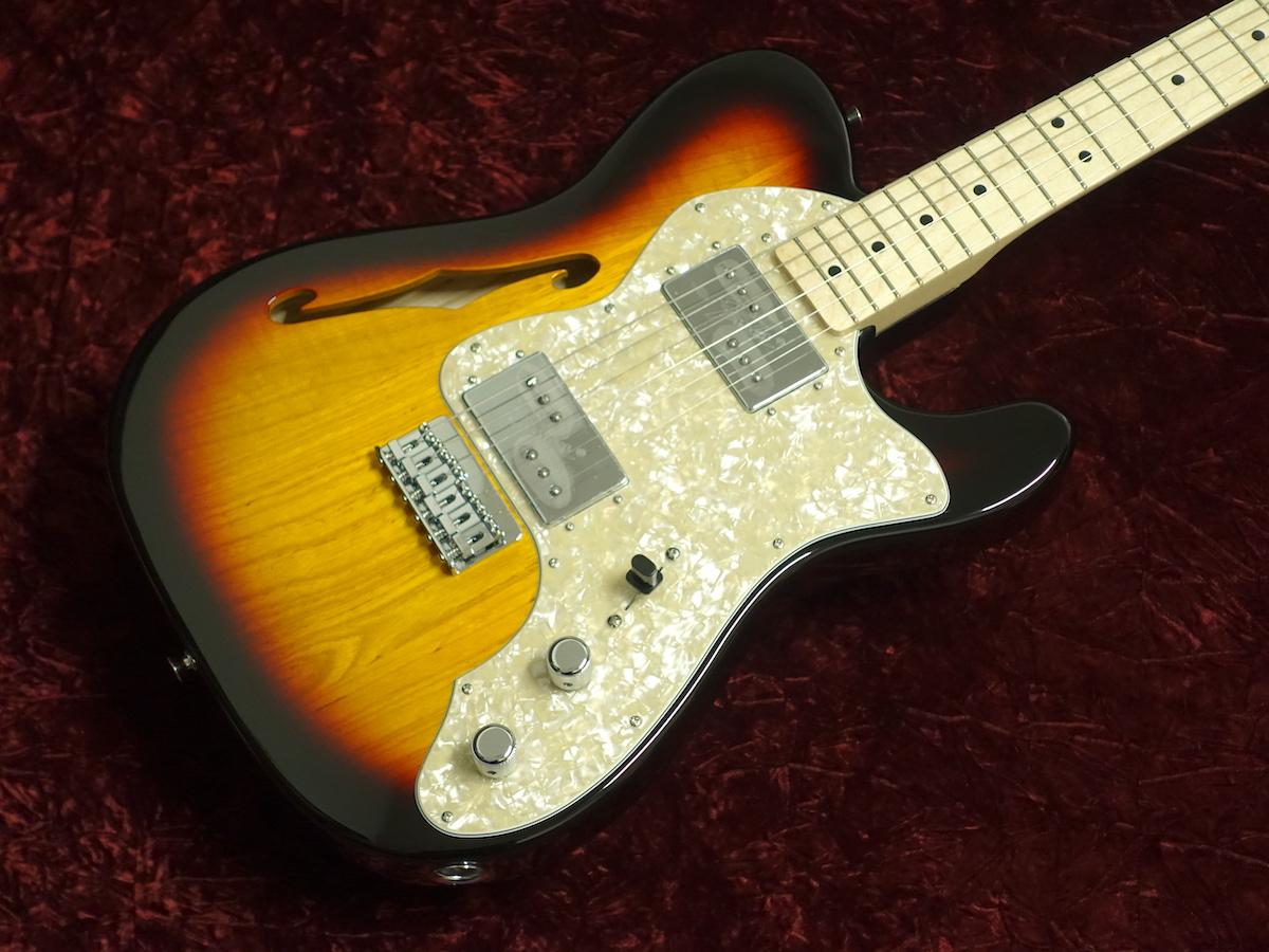 FSR Made In Japan Traditional II 70s Telecaster Thinline MN 3-Color  Sunburst #JD23021738