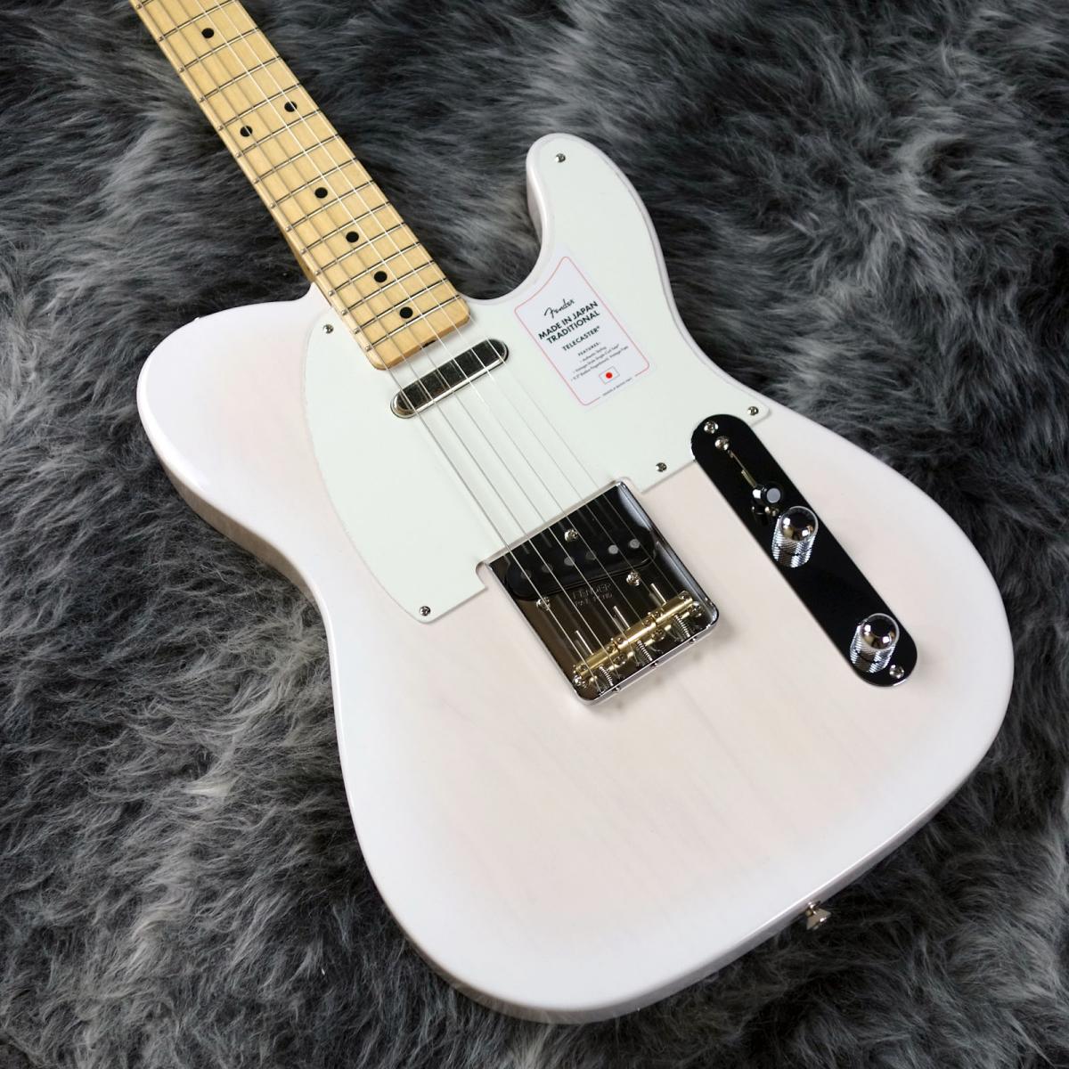 Fender Japan Made in Japan Traditional 50s Telecaster White Blonde